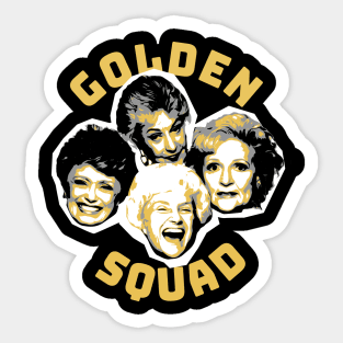 Golden Squad - golden girls Sticker